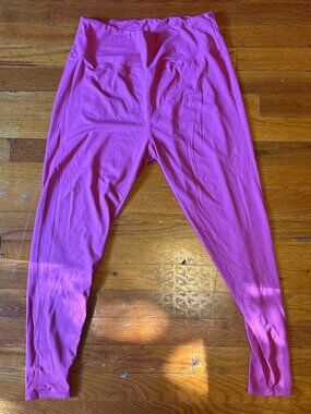 pink leggings